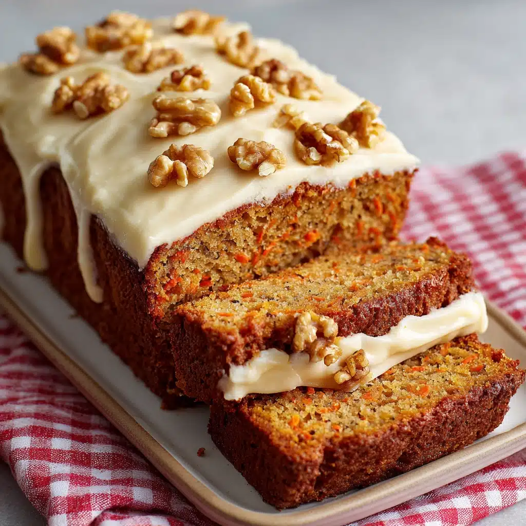 Easy Carrot Cake Loaf Recipe - Recipe Image