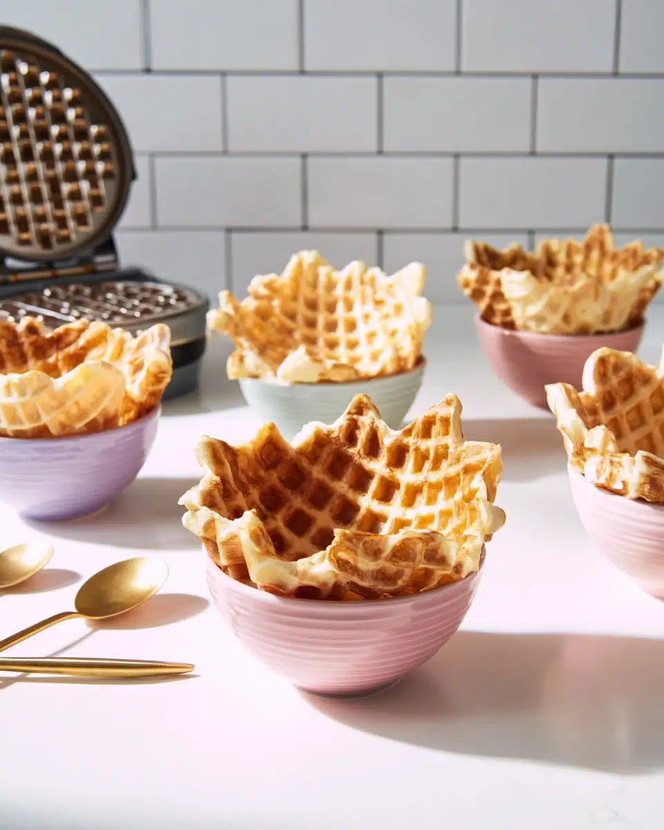 Homemade Waffle Cones Recipe