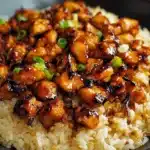 Honey BBQ Chicken Rice Recipe