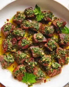 Chimichurri Steak Bites Recipe