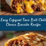 Copycat Taco Bell Chili Cheese Burrito Recipe