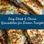 Steak & Cheese Quesadillas Recipe