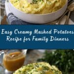 Easy Creamy Mashed Potatoes Recipe
