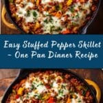 Stuffed Pepper Skillet Recipe