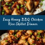 Honey BBQ Chicken Rice Recipe