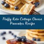 Keto Friendly Cottage Cheese Pancakes Recipe