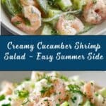 Creamy Cucumber Shrimp Salad Recipe