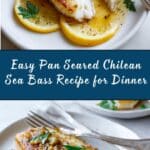 Pan Seared Chilean Sea Bass Recipe