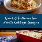 The Easiest Cabbage Lasagna Recipe