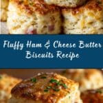 Ham & Cheese Butter Biscuits Recipe