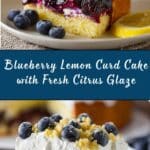 blueberry lemon curd cake Recipe