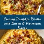 Pumpkin Risotto with Bacon & Parmesan Recipe