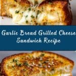 Garlic Bread Grilled Cheese Recipe