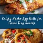 Crispy Nacho Egg Rolls Recipe