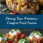 Cheesy Taco Potatoes Recipe