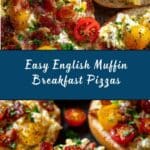 English Muffin Breakfast Pizzas Recipe