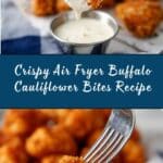 Air Fryer Buffalo Cauliflower Bites Recipe