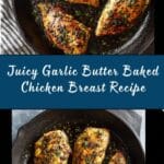 Garlic Butter Baked Chicken Breast Recipe