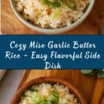 Miso Garlic Butter Rice Recipe