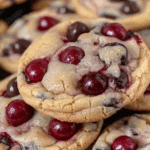 Cherry Chocolate Chewy Cookies Recipe