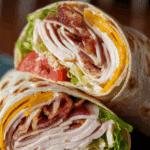 Turkey Ranch Club Wrap Recipe