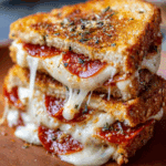 Pizza Grilled Cheese Sandwiches Recipe