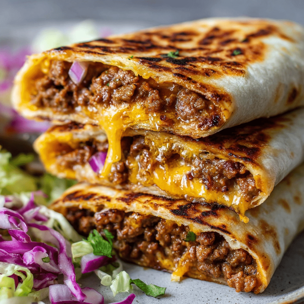Cheeseburger Burrito (Animal Style) Recipe