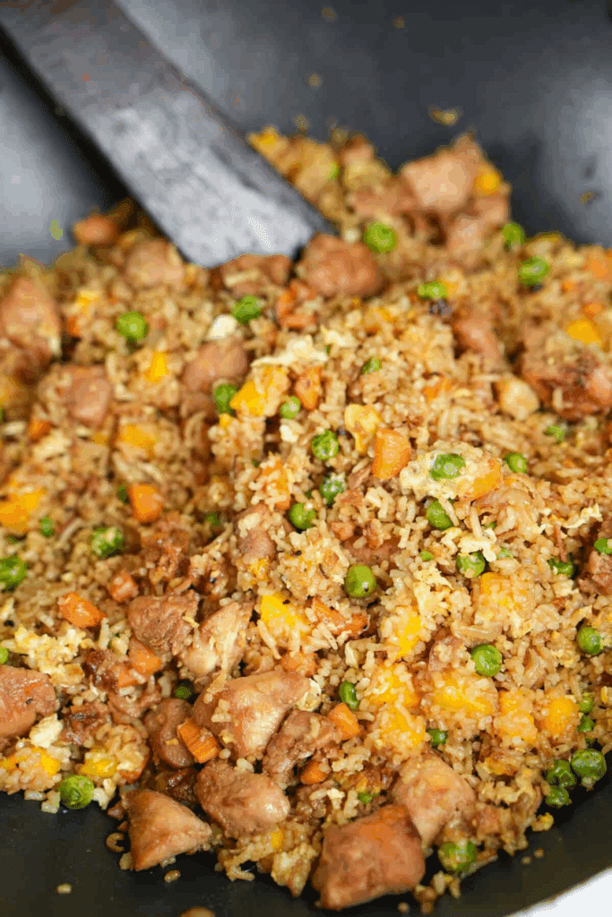 Mango Chicken Fried Rice Recipe