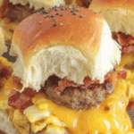 Breakfast Sliders Bacon Sausage Recipe