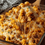 Cheesy Hamburger Casserole Bake Recipe