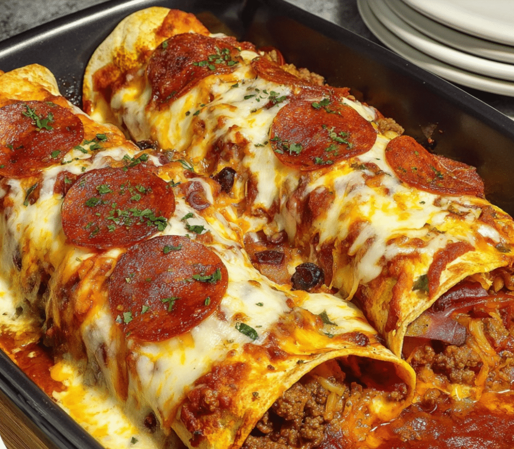 Pizza Enchiladas Recipe