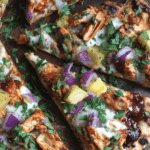 Hawaiian BBQ Chicken Flatbread Recipe