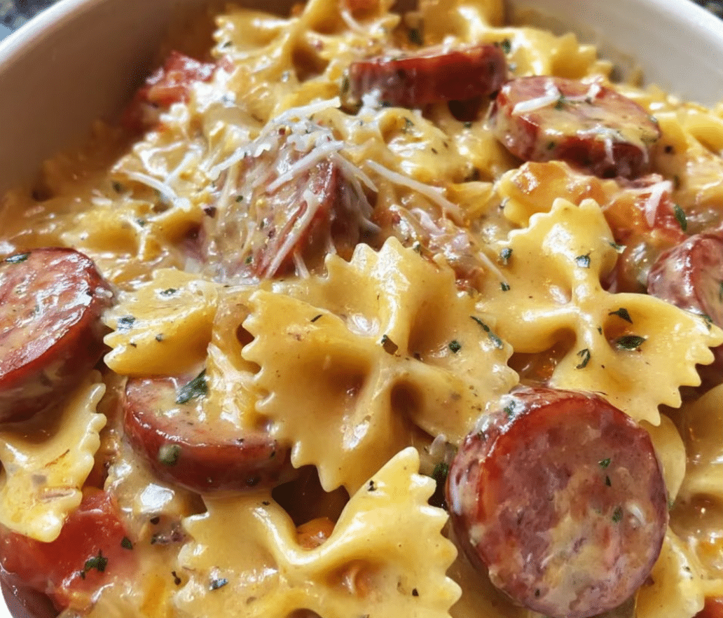 One-Pot Smoked Sausage Pasta Recipe