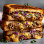 Smashing Patty Melts with Signature Sauce Recipe