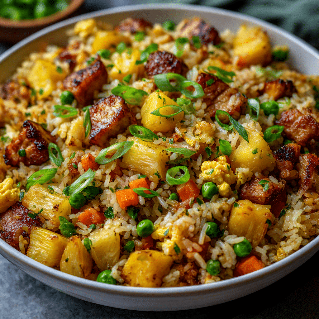 Chicken Pineapple Fried Rice Recipe