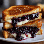 Blueberry Brie Grilled Cheese Recipe