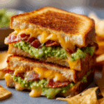 Bacon Guacamole Grilled Cheese Recipe